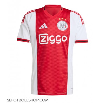 Billiga Ajax Raul Moro #7 Hemma fotbollskläder 2025-26 Kortärmad Billiga Ajax Raul Moro #7 Hemma fotbollskläder 2025-26 Kortärmad